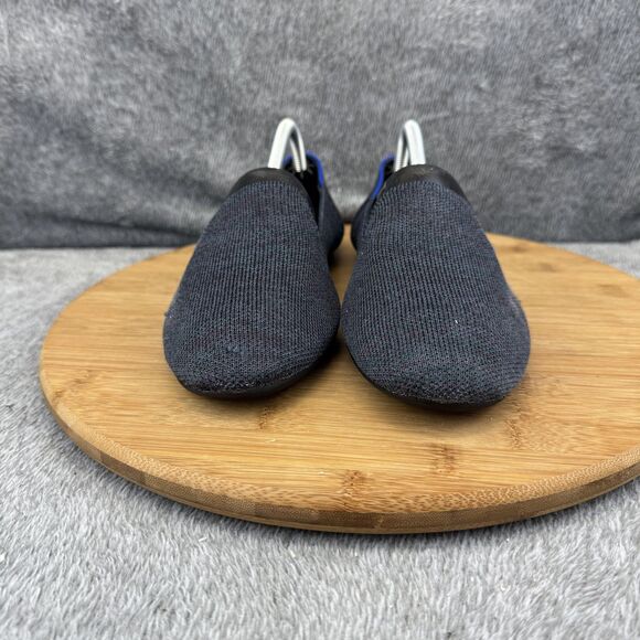 Rothy's Shoes Womens Size 8.5 Black Pointed Toe Flats Knit Washable Eco Friendly - Picture 2 of 10